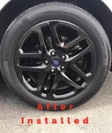 2013-2016 Ford Fusion Black Wheel Skin Hubcap Cover Alloy IMP-372X-17". Fixed Price $34.00.