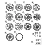 For Jeep Wrangler 2023 Mopar 68614980AA Trim Ring. Fixed Price $306.11.