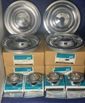 Nos 1967 Corvette Camaro Chevelle Center Caps Ornaments & Screws 3901712 3908762. Fixed Price $629.00.