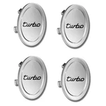 Porsche "turbo" Silver Center Cap Set 9933613030261M Oem. Fixed Price $264.00.