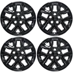 4PC 17" Gloss Black Snap-on Wheel Skins For 24-26 Jeep Wrangler & Gladiator. Fixed Price $160.99.