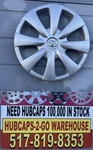 2009-13 Toyota Corolla Hubcap Oem 16 Refurbished 8 Spoke Nice #61147 MINT1. Fixed Price $46.00.