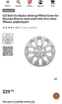 New In Box 16" Bolt-on Hubcap Wheelcover 2016 2017 Hyundai Elantra. Fixed Price $20.00.