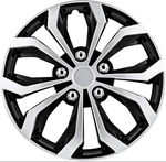 Set Of 4 Car Wheel Cover 16 Inch Fits All Vehicle Black Silver Spider Design. Fixed Price $69.99.