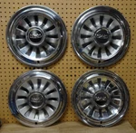 Used Oem Ford Set 15" Hub Cap Wheel Cover D0MY1130B 1970 Mercury (3881). Fixed Price $89.95.