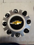 Chevy 22781435 Truck Series Lug Bolt Wheel Hub Caps Rims Silver. Fixed Price $75.00.
