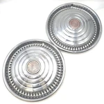 Pontiac Motor Division 1970-1972 Vintage Grand Prix 15" Hub Cap Wheel Cover Pair. Fixed Price $44.13.