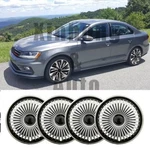 4PCS Set 16" Hubcaps Wheel Rim Cover Fits R16 Steel For Vw Jetta 2005-2017. Fixed Price $67.86.
