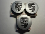 Porsche Oem Black Crest Flat Center Cap 1 Piece. Fixed Price $50.00.