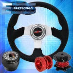 6BOLT Steering Wheel+red Quickrelease+adapter+red Extender Godsnow 90-97 Miata. Fixed Price $68.99.