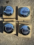 Rare Nos 4 Pc Cragar Ss S/s Chrome Wheel Rim Center Caps 09090. Fixed Price $195.00.