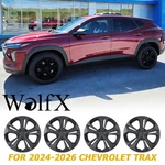 4PCS Black For 2024-2026 Chevrolet Trax 17" Wheel Skins Hub Caps Full Rim Covers. Fixed Price $62.99.