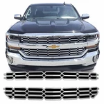 Cci Grille Insert Overlay 2 Piece Chrome Plated Abs IWCGI136. Fixed Price $144.16.