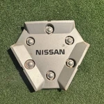 1987-1993 Nissan Pathfinder Hardbody Solid Rear Center Hubcap 40315-32G10. Fixed Price $80.00.