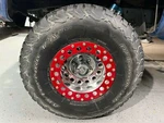 Set Of 4 Red Eagle Simulated Beadlock Rings For 102 185 195 16" Inch Wheels Rims. Fixed Price $129.50.