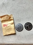 2 Mg Wheel Center Cap Badges 1 New Used. Fixed Price $9.99.