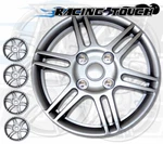 4PCS Set 14" Inches Metallic Silver Hubcaps Wheel Cover Rim Skin #004. Fixed Price $72.41.