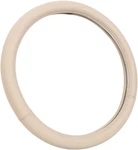 Microfiber Leather Car Steering Wheel Cover Beige Universal Fit 14.5" - 15 Inch. Fixed Price $17.99.