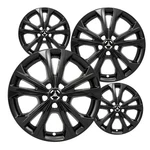 Impostor Inch Gloss Black Wheel Skins Set Of 4 2017-2019 Ford Escape. Fixed Price $113.95.