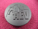 Aev Wheels Matte Black Custom Center Caps # 11551785F-1 (1CAP). Fixed Price $49.00.