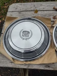 1973 Cadillac Eldorado Set Of Four New Old Stock Hubcaps Still With Boxes.. Fixed Price $2300.00.