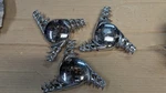 3 Used Wicked Wires Center Caps Knock-offs Lowrider Wheels. Fixed Price $49.99.