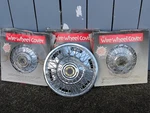 (4) Vintage Chieftain 8-64215 Spoke Wire Wheel Hub Cap Covers Nos New Box. Fixed Price $199.99.