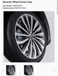 2025 Volkswagen ID.4 Dynamic Wheel Center Hub Caps Logo Emblem Type 10A071213. Fixed Price $150.00.