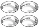 Vw Type 1 3 Bug Karmann Ghia Chrome Smooth Hub Cap No Logo. Fixed Price $75.00.