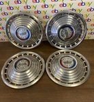 1961-1963 Ford Galaxie Country Squire Wagon Dish Hubcaps Set Of 4 Oem C3AZ-1130. Fixed Price $232.00.