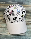 New Disney Mickey Mouse Character Print Adjustable Baseball Cap. Fixed Price $16.00.