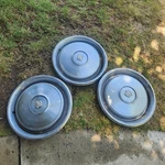 Three 1969-70 Cadillac Eldorado 15" Hubcaps 3514655 2005. Fixed Price $100.00.