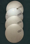 (4) Oem Audi 1984-1988 4000 5000 Quattro Center Cap Set 447601165 Germany. Fixed Price $59.99.