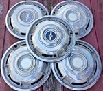 1968-69 Chevy Camaro Wheel Hubcaps Covers Center Set Of 5 Gm Original. Fixed Price $59.00.