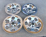 18" Set Of Four (4) Chrome Skins 2013-2021 Nissan Titan 6 Spoke Rims. Fixed Price $159.95.