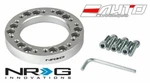 Nrg 12MM 1/2" Steering Wheel Spacer Hub Adapter Kit Silver Momo - Nardi Personal. Fixed Price $32.99.