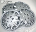 Hubcap 15" Inch Wheel Rim Skin Cover 4PC Set With Improved Tab Style #B028A. Fixed Price $102.73.