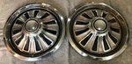 Two 1967 Mercury Cougar XR7 14" Hubcaps C7WY-1130-F 608. Fixed Price $25.00.