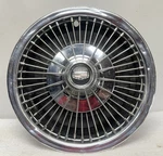 Single 1970 - 1973 Mercury Cougar 14" Wire Spoke Hubcap Wheel Cover. Fixed Price $44.99.