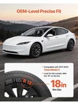 Vevor Hubcaps Wheel Covers Rim 18" Set Of 4 Fits 2017-2023 Tesla Model. Fixed Price $40.00.
