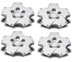 New Set Silver Center Hub Caps That Fit 2002-2010 Lexus SC430 18" Alloy Wheel. Fixed Price $174.95.