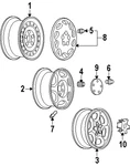 Genuine Gm Center Cap 09593742. Fixed Price $14.07.