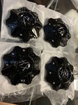 Off Road Wheel Center Caps #C-506-3 LG1512-09 C-506-UP KX02-SG Gloss Black. Fixed Price $180.00.