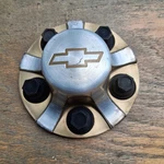 Chevy Blazer, S-10 Center Cap, Two Tone, 1994-2005 Part # 15731941 02 G. Fixed Price $69.95.