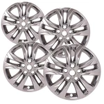 Set Of 4 Chrome 17" Impostor Wheel Skins For 17-18 Hyundai Santa Fe Rim Covers. Fixed Price $113.95.