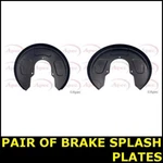 Pair Brake Cover Back Plate Rear Left Right Sharan 7M 1.9 2.0 2.8 95- 10 Apec. Fixed Price $61.40.