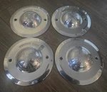Centerline Wheel Caps Billet Used Polished Aluminum Big 1/4" CS123 1188. Fixed Price $500.00.