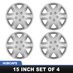 (4 PACK)15 Inch Universal Wheel Rim Cover Hubcaps Snap On Car Truck Fit R15 Tire. Fixed Price $39.99.