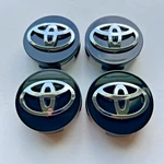 Center Caps Chrome Logo Black Hubcap 2.5 Inch For Toyota Camry Sienna Highlander. Fixed Price $24.00.