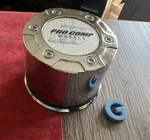#g 1) Pro Comp Chrome Push Thru Wheel Center Old Logo 8327041-CAP LG1408-64. Fixed Price $14.95.